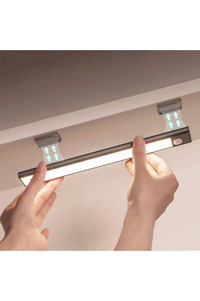 OEM Banda LED cu senzor de miscare, reincarcabila, lumina calda/rece/neutra, montaj magnetic, 30cm