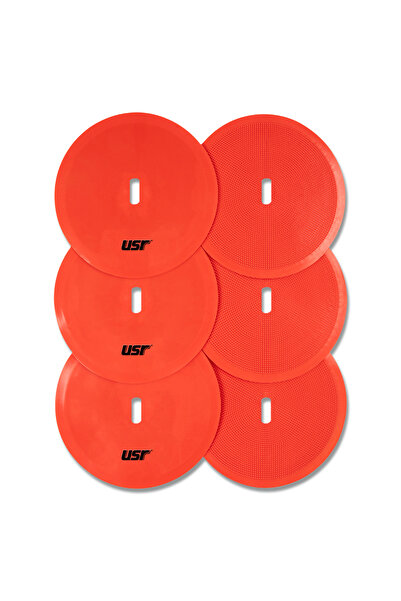 USR YYK 6 lı Yuvarlak Yer İşareti Seti Kırmızı