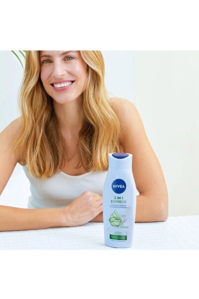 NIVEA Σαμπουάν & Μαλακτικό 2σε1 Express, 250 ml X3 τεμάχια