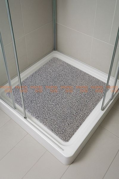 Paspas Yap Bath Mat Shower Cabin Mat Does Not Splash Water Mat Non-Slip Mat (70X70Cm)