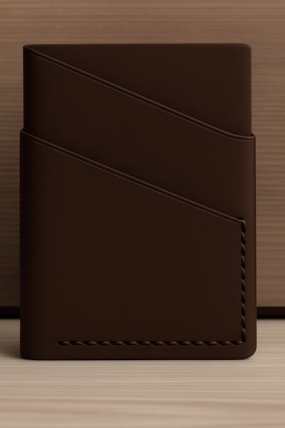 luvo Real Leather Minimal Wallet Card Holder Premium Leather Compact Wallet
