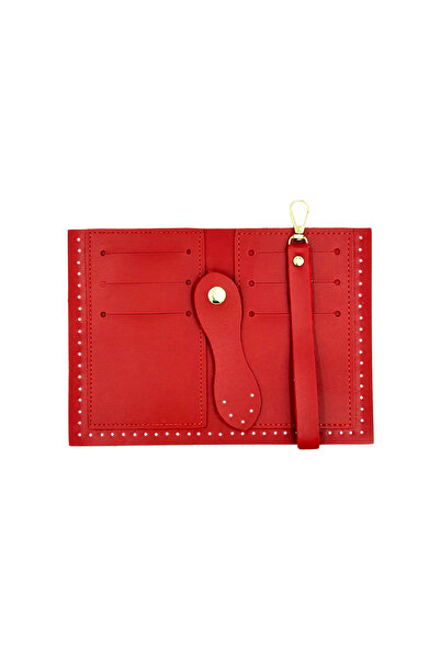 Lady Moss Hand Wallet Set Sewable (Red)