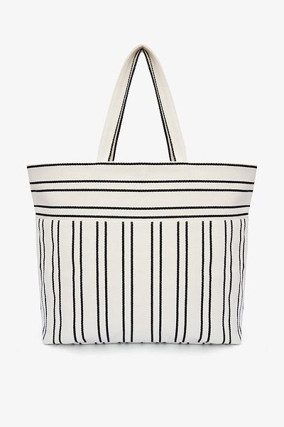 Penti Big Stripe Ecru Bag