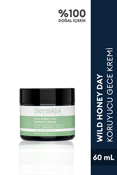 Sensatia Botanicals Yatıştırıcı Temizleyici Ballı Antioksidan Doğal Gece Krem...