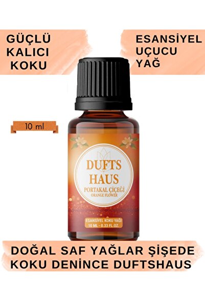 duftshaus Portakal Çiçeği Esansiyel Uçucu Koku Yağı Difüzör Esansı Buhurdanlı...