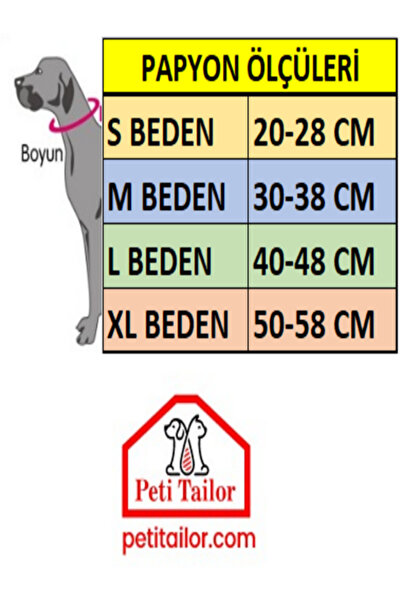 Peti Tailor Kedi Ve Köpekler Için Papyon
