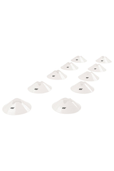 USR AC10B 10 lu Küçük Boy Antrenman Çanağı Seti Beyaz