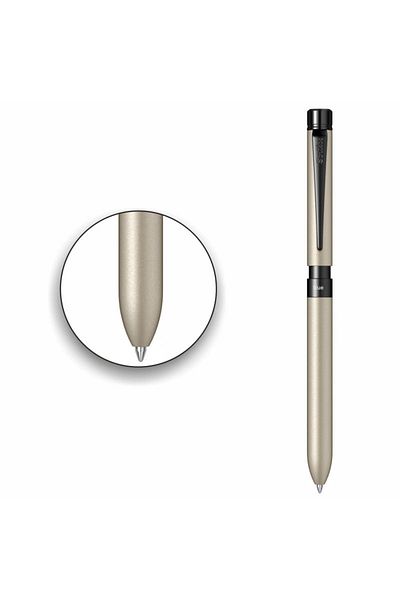 Scrikss 83 Trio Sport Beige Multifunction Pen Special for Your Name
