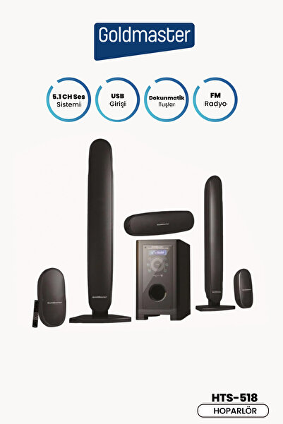 GOLDMASTER Hts-518 5.1 Ch Ses Sistemi