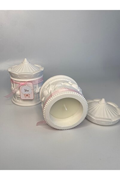 Görke Tasarım 10 حاملات شموع خرسانية على شكل دائري هدية عيد ميلاد الطفل، هدية...