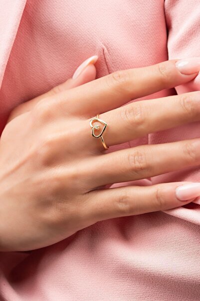 Altınaşkı Kalp Altın Yüzük