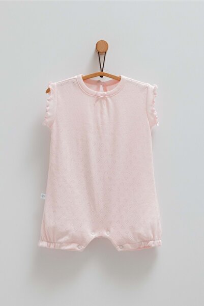 Caramell Baby Girl Scallop Jumpsuit
