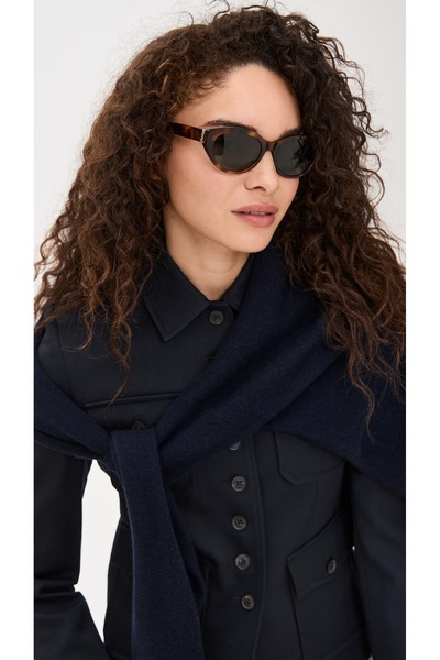 Saint Laurent Paris Sl M148 003 54-18 Women's Sunglasses – Cat Eye Frame, Smoked Lens, Uv400 Protection