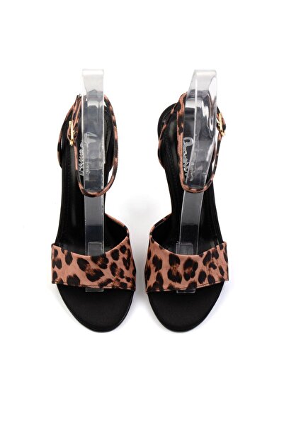 Bambi Leopar Kadın Klasik Topuklu Ayakkabı K05992085104