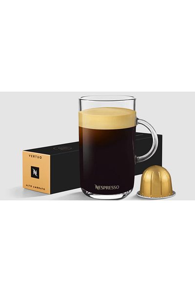 Nespresso Vertuo Alto Ambrato - Set of 7 Coffee Capsules