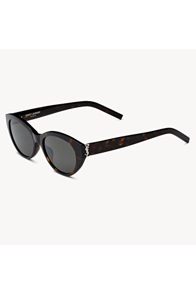 Saint Laurent Paris Sl M148 002 54-18 Women's Sunglasses – Cat Eye Dark Brown Frame