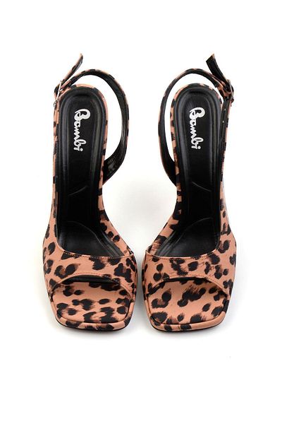 Bambi Leopard Women's Classic Heeled Shoes K 05726412804
