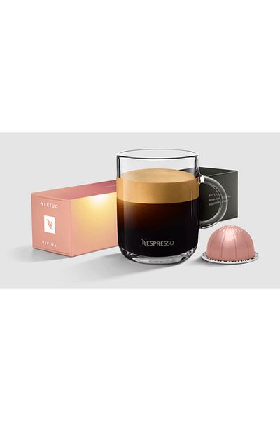 Nespresso Vıvida Vertuo Coffee with Capsules - Pack of 10
