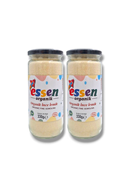 Essen 2'li Organik Ince Irmik 330gr