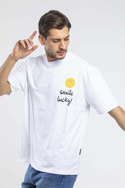 NOMARC Μπλουζάκι Smile White