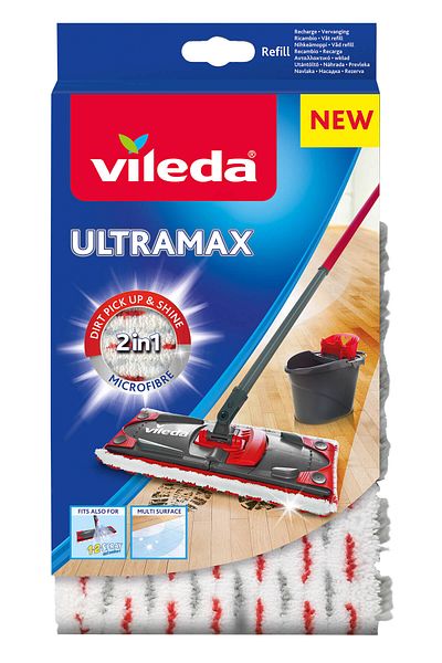Vileda Ultramax Microfiber Rectangular Spare Mat