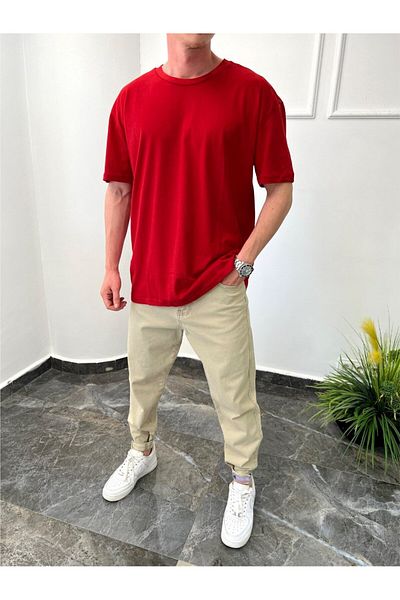 NOMARC Μπλουζάκι Basic Red με ίσιο κόψιμο