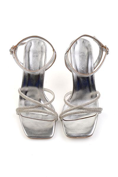 Bambi Metallic Lame Women's Evening Dress Shoes K 05124001809