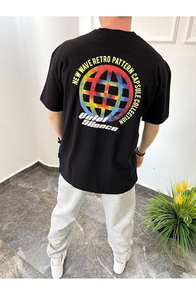 NOMARC Μαύρο Ήσυχο T-Shirt
