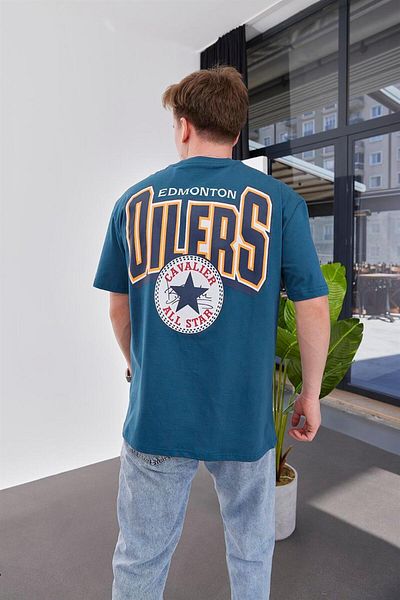 NOMARC Μπλουζάκι Oilers Petrol Blue