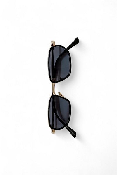 REN EYEWEAR Luxen Edge – Metal Stem Rectangular Unisex Sunglasses with Uv400 Protection Popular / Ren Eyewear
