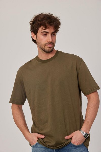 NOMARC Oversize Πράσινο Κοντομάνικο T-Shirt