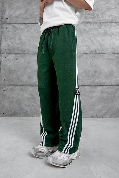 NOMARC Πράσινο Ynzay-3 Written Baggy Sweatpants