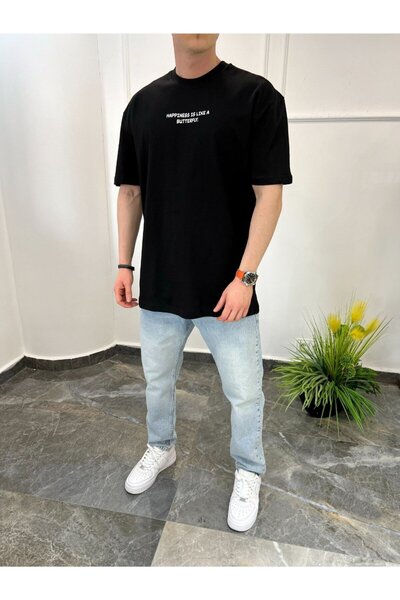 NOMARC Ανδρικό μπλουζάκι με μοτίβο πεταλούδας στο πίσω μέρος