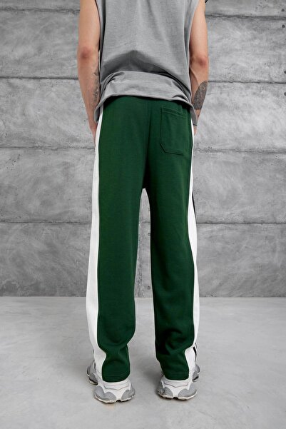 NOMARC Ανδρικό πράσινο παντελόνι με ετικέτα Edition