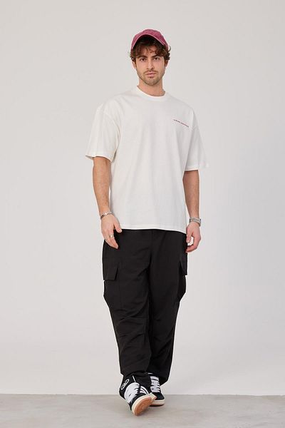 NOMARC Vintage Athleisure Γραπτό Λευκό Tshirt