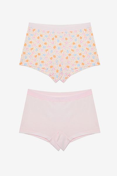 Penti Girl's Happy Balloons 2-Piece Multicolor Boxers