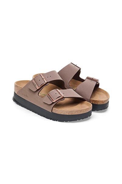 Birkenstock Αριζόνα Πλατφόρμα Flex Bf Vegan Παντόφλες Brk1027417 Καφέ-39