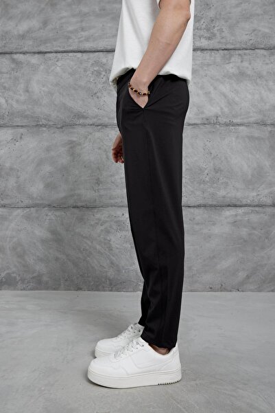 NOMARC Μαύρο Nmrc Parachute Fabric Boyfriend Παντελόνι