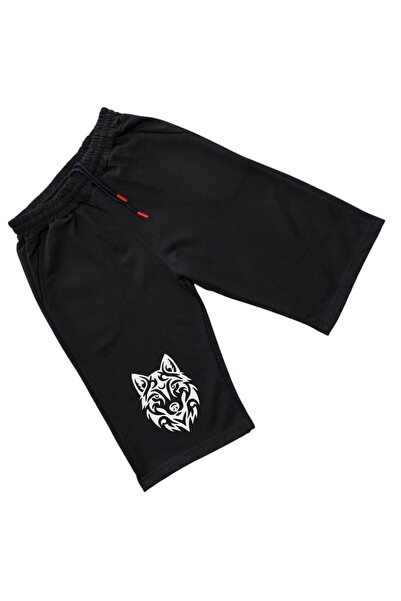 VERSCOVE Pantaloni scurți din bumbac pieptănat cu buzunare laterale maxi la t...