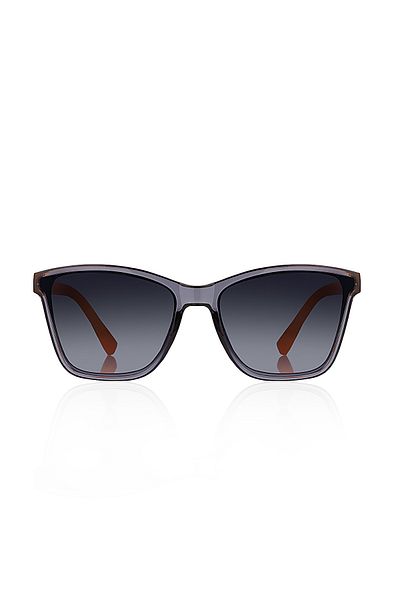 Kinary Children's Sunglasses Smoked Frame Orange Handle 4010
