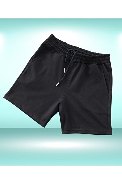 VERSCOVE شورت قصير من القطن الممشط موسميًا