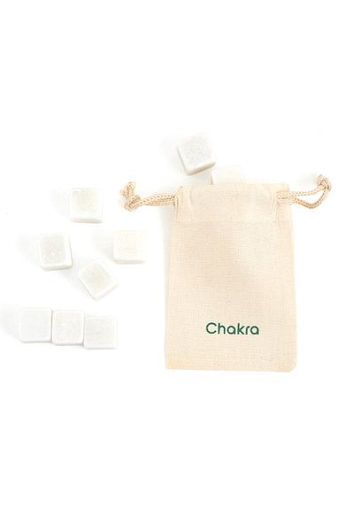 Chakra Ice Stone Set 2x2 Cm White