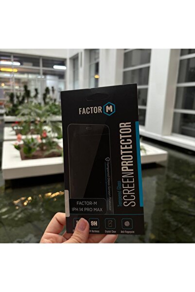 Factor-M Iphone 14 Promax Cam Ekran Koruyucu Fm-ı14pmck