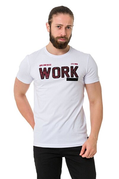 Cipo & Baxx Ct734 piece filler embossing t-shirt