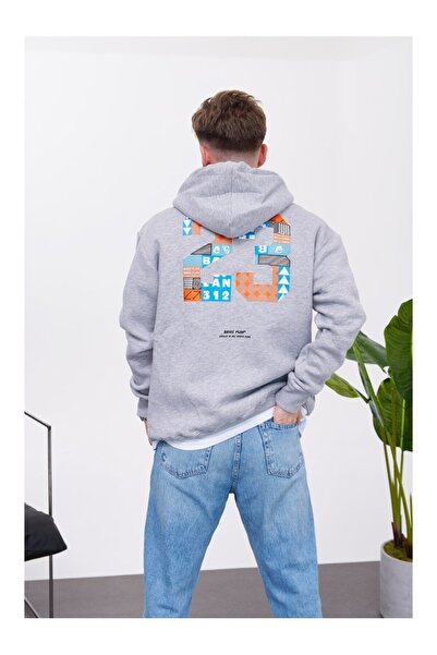 NOMARC Обсесія з капюшоном Сірий світшот