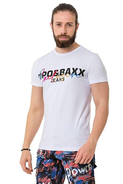 Cipo & Baxx CT712 Вишитий напис Basic Футболка