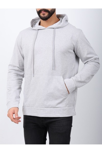 VERSCOVE Φούτερ Kangaroo με τσέπη Hoodie 2 κλωστών Εποχιακή κανονική εφαρμογή