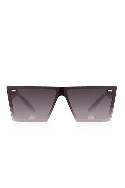 Kinary Unisex Sunglasses White Shiny 1007