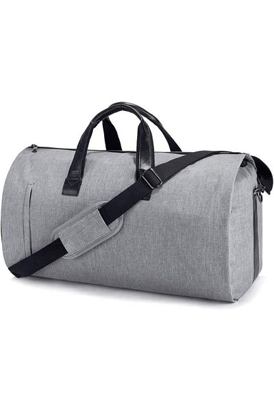Quasar & Co. Geanta Smart Business,,compartiment Pentru Transport Costum/pantofi,57x34x33cm,gri