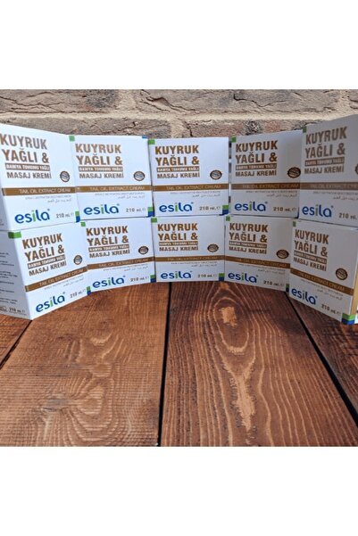 ESİLA Kuyruk Yağlı & Bamya Tohumu Yağlı Masaj Kremi 210 ml